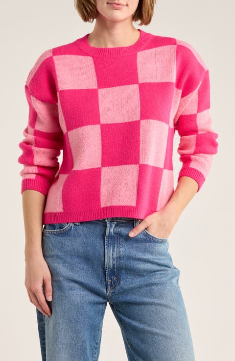 Aurora Check Sweater