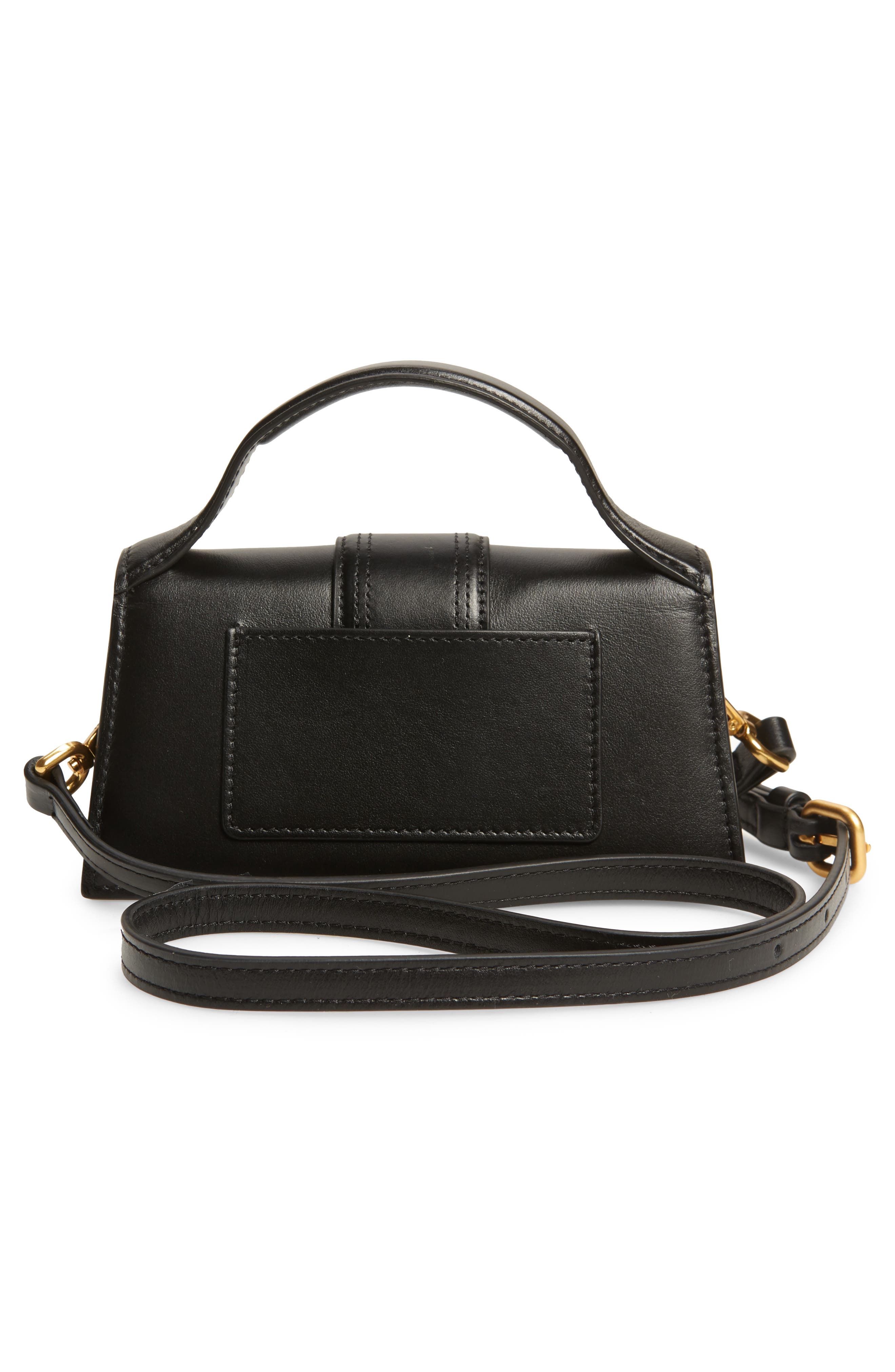 Jacquemus Le Bambino Satchel, Alternate, color, Black