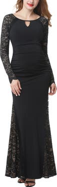 Kimi & Kai Bella Maternity Mermaid Maxi Dress