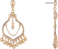 Rachel Roy Chain Drop Earrings