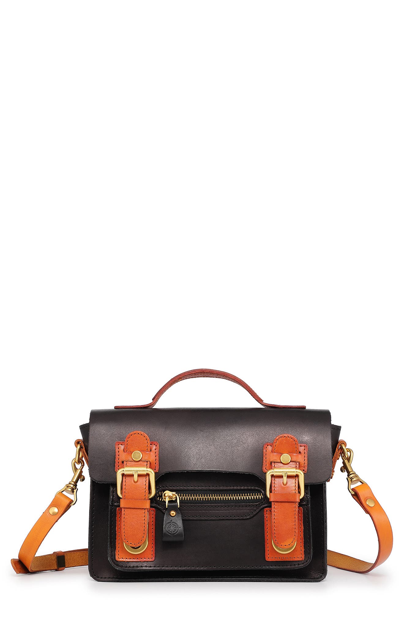 OLD TREND Aster Mini Leather Satchel