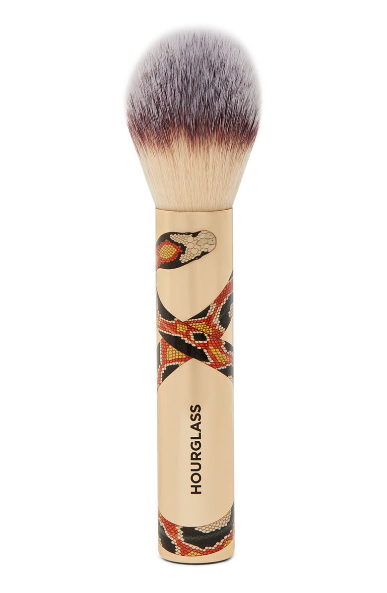 HOURGLASS Veil Snake Print Travel Size Powder Brush, Main, color, 
