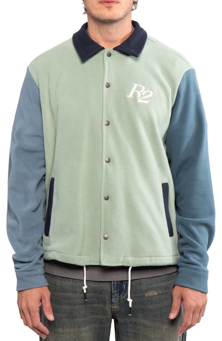 Round Two Fleece Coach's Jacket, Main, color,