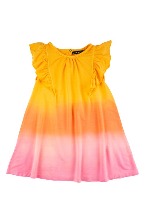 Miki Miette Esme Flutter Sleeve Sundress In Golden Hour