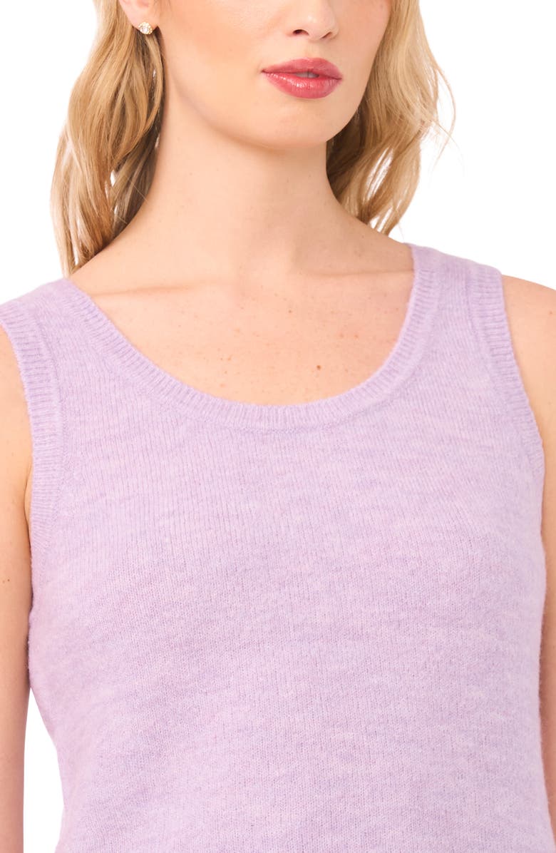 Halogen<sup>®</sup> Scoop Neck Sleeveless Sweater, Alternate, color, Soft Lavender