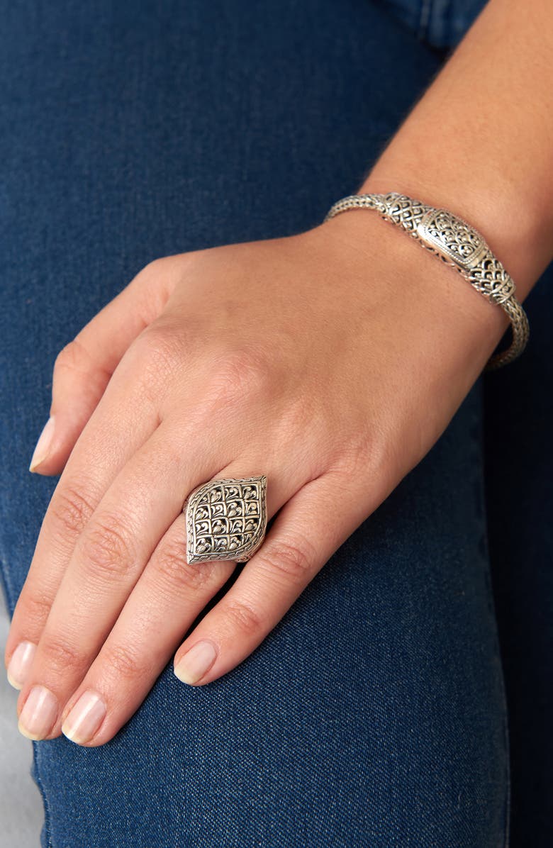 DEVATA Geometric Chain Bracelet, Alternate, color,