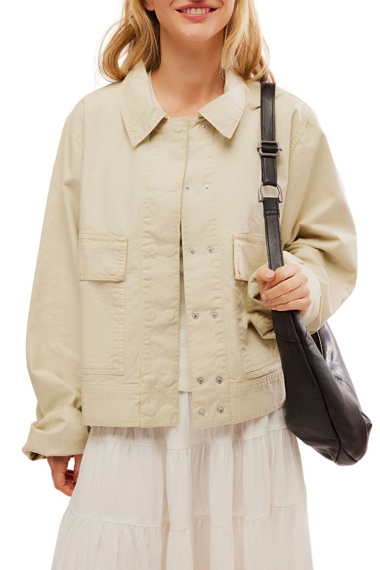 Suzy Cotton & Linen Jacket, Alternate, color, SPRING LINEN