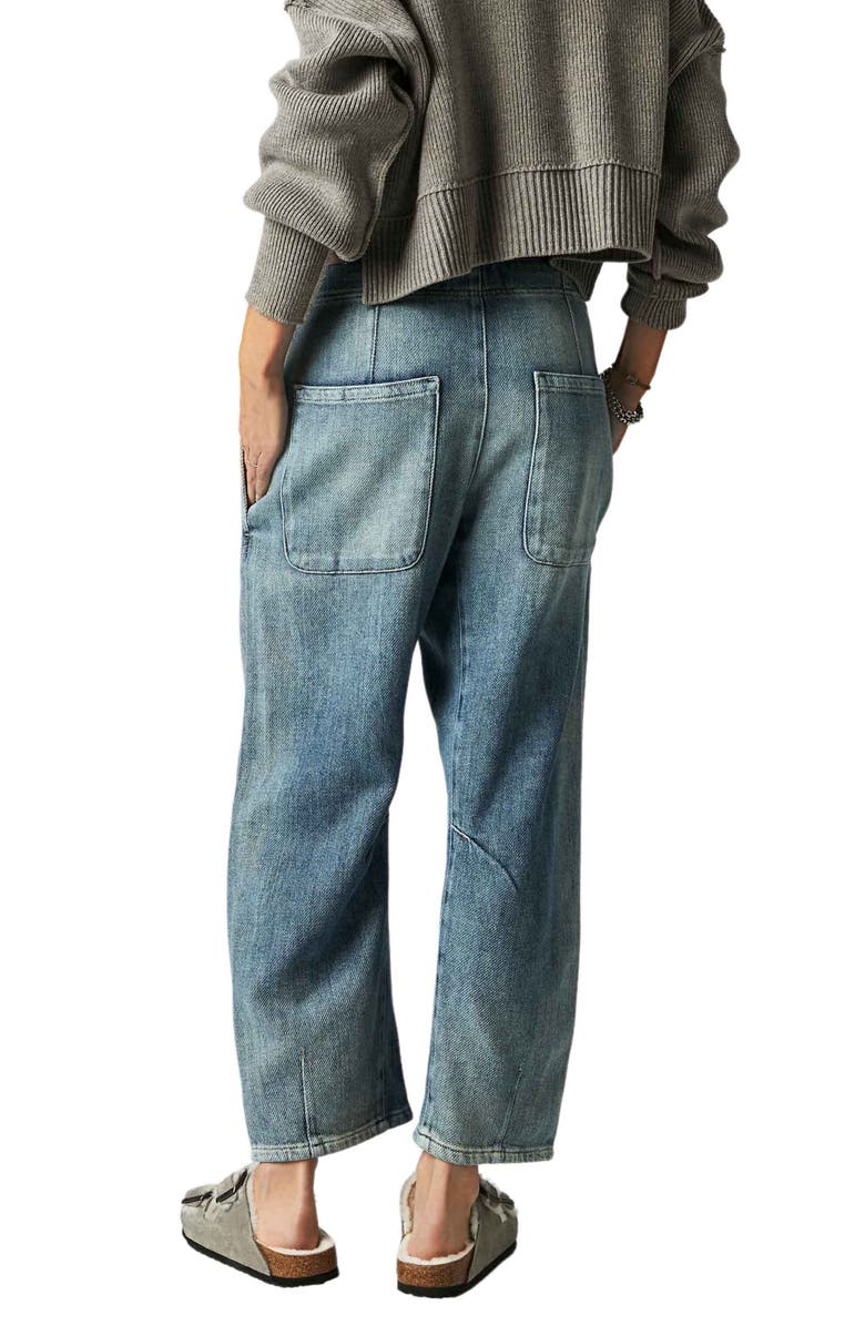 Free People Osaka Straight Leg Jeans, Alternate, color, 