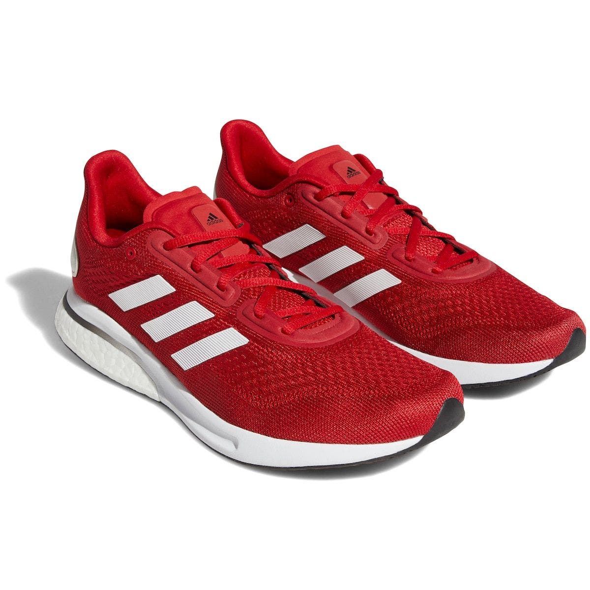 adidas Scarlet/White Nebraska Huskers Supernova Shoe, Alternate, color, 