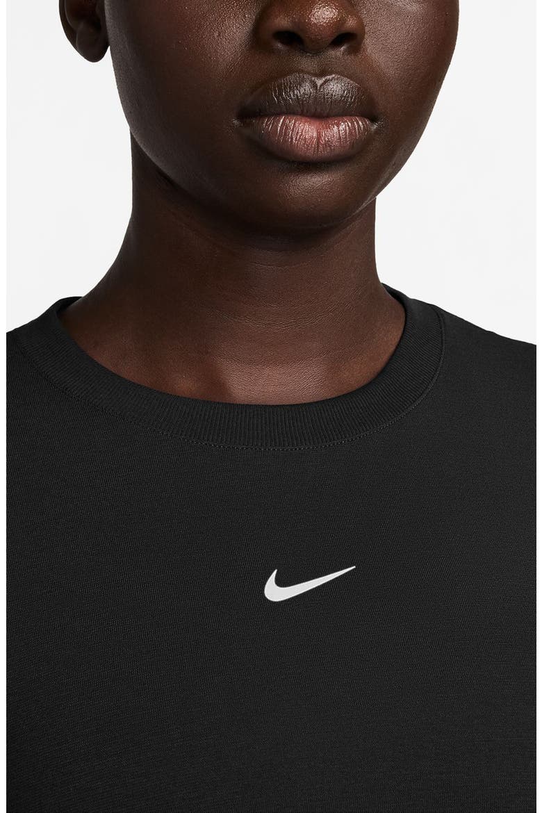 One Relaxed Dri-FIT T-Shirt, Alternate, color, BLACK/WHITE