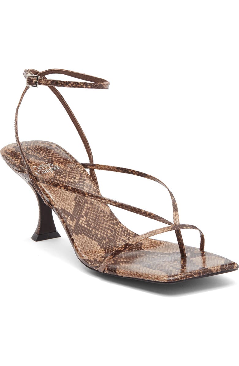 Jeffrey Campbell Fluxx Sandal, Main, color, Brown Multi Python