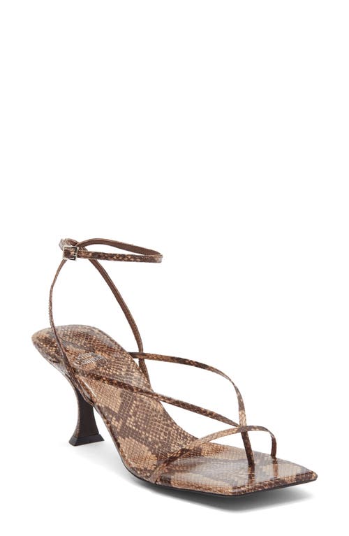 Jeffrey Campbell Fluxx Sandal In Animal Print