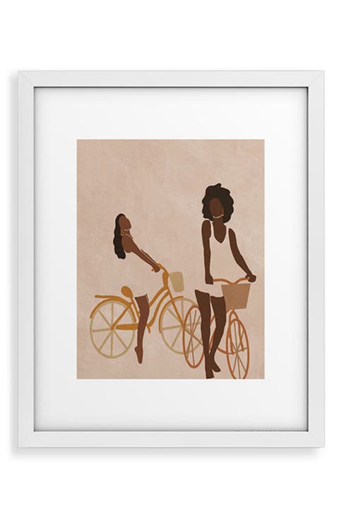 Nawaal Illustrations Sunday Morning Framed Wall Art