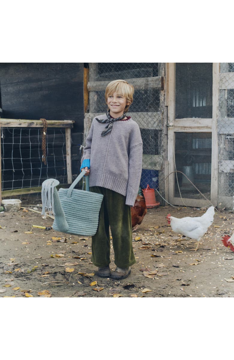 Lorena Canals Basket Water Can, Alternate, color, Vintage Blue