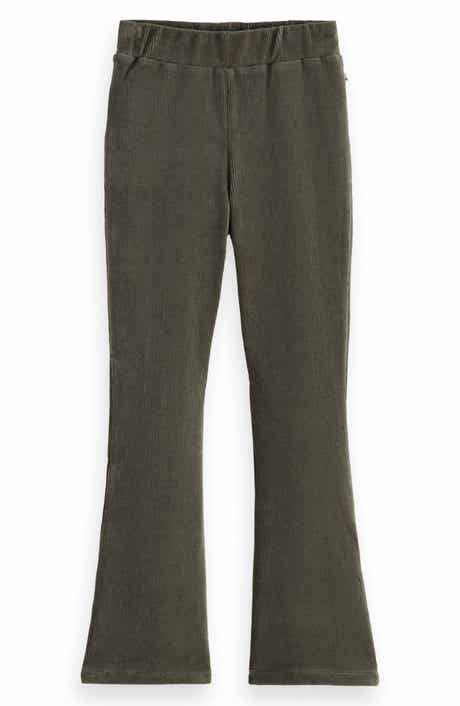 Scotch & Soda Kids' Rib Velvet Knit Flare Leggings