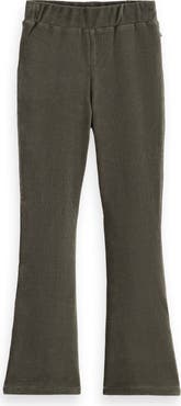 Scotch & Soda Kids' Rib Velvet Knit Flare Leggings