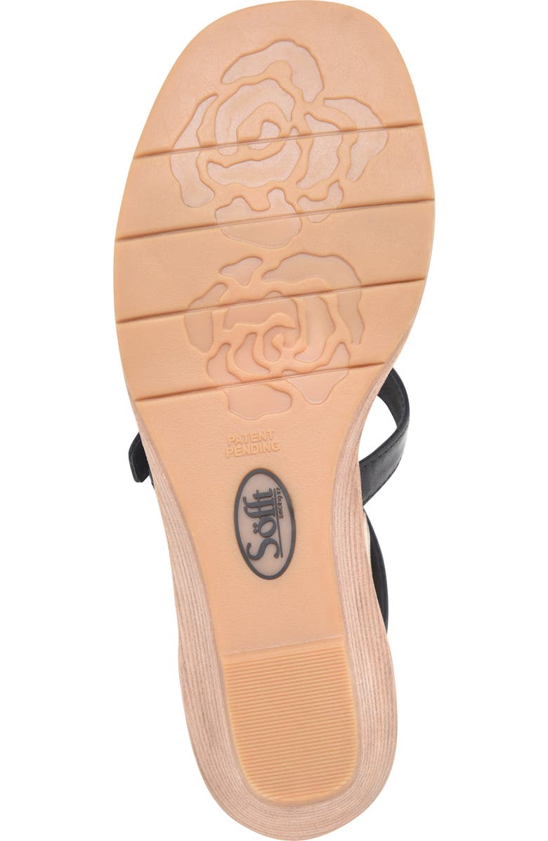 Söfft Gaige Wedge Sandal, Alternate, color,