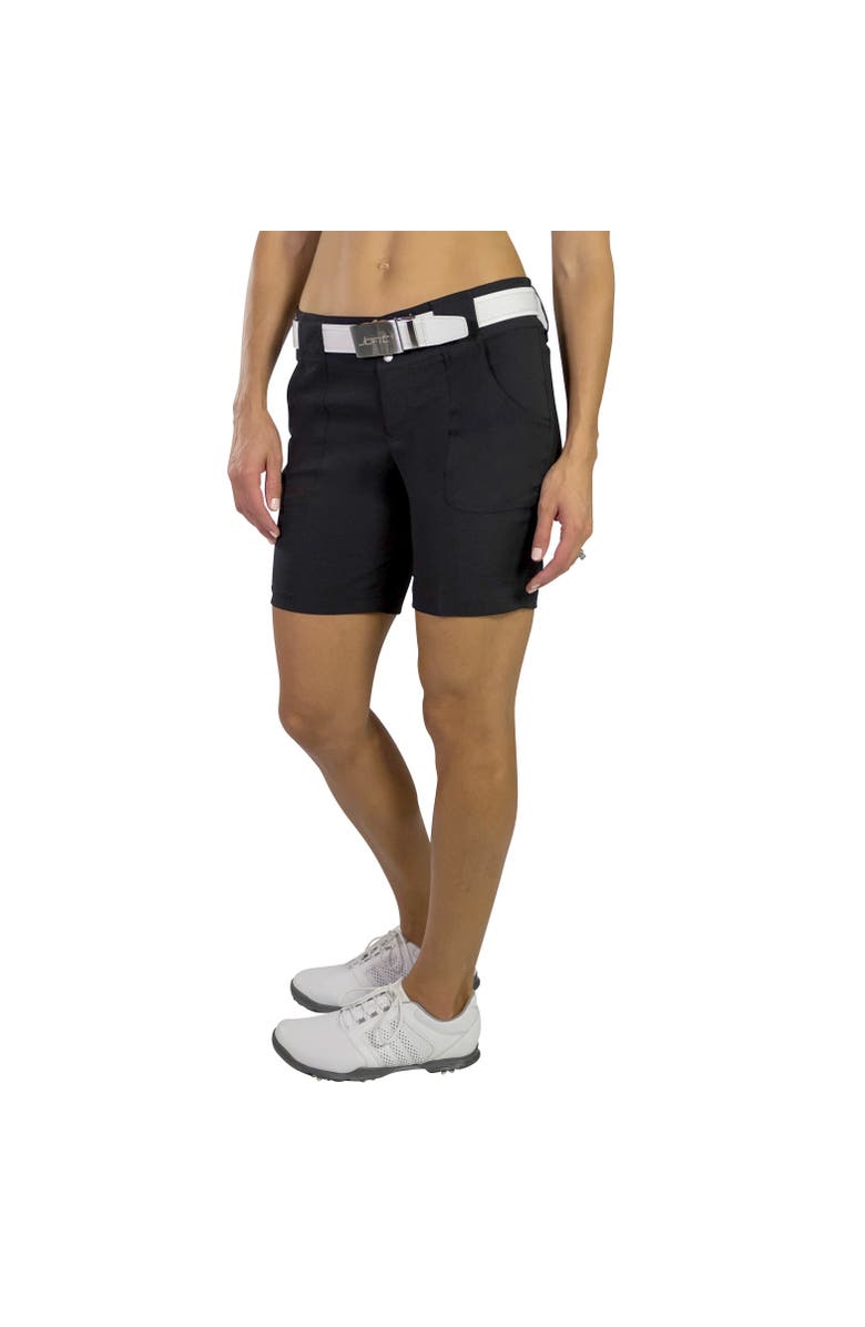 JOFIT Everyday 7.5 inch Womens Golf Shorts, Main, color, Black