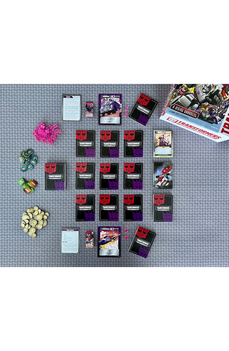 Renegade Game Studios Transformers Deckbuilding Game A Rising Darkness Expansion Expansion, Alternate, color, Multicolored