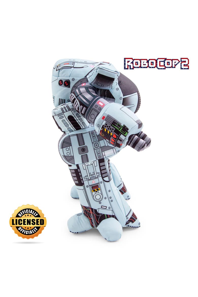 RoboCop ED-209 12-Inch Collector Plush Toy, Alternate, color, Grey