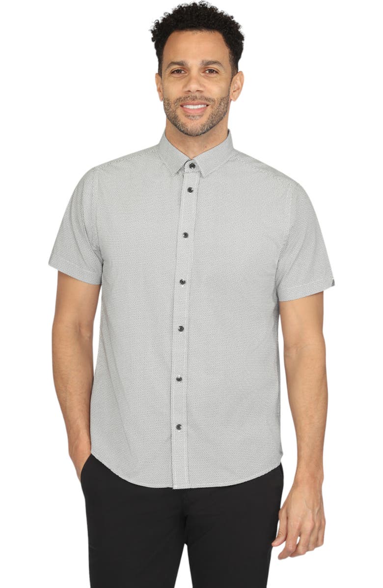 Vustra Print Short Sleeve Shirt, Main, color, 