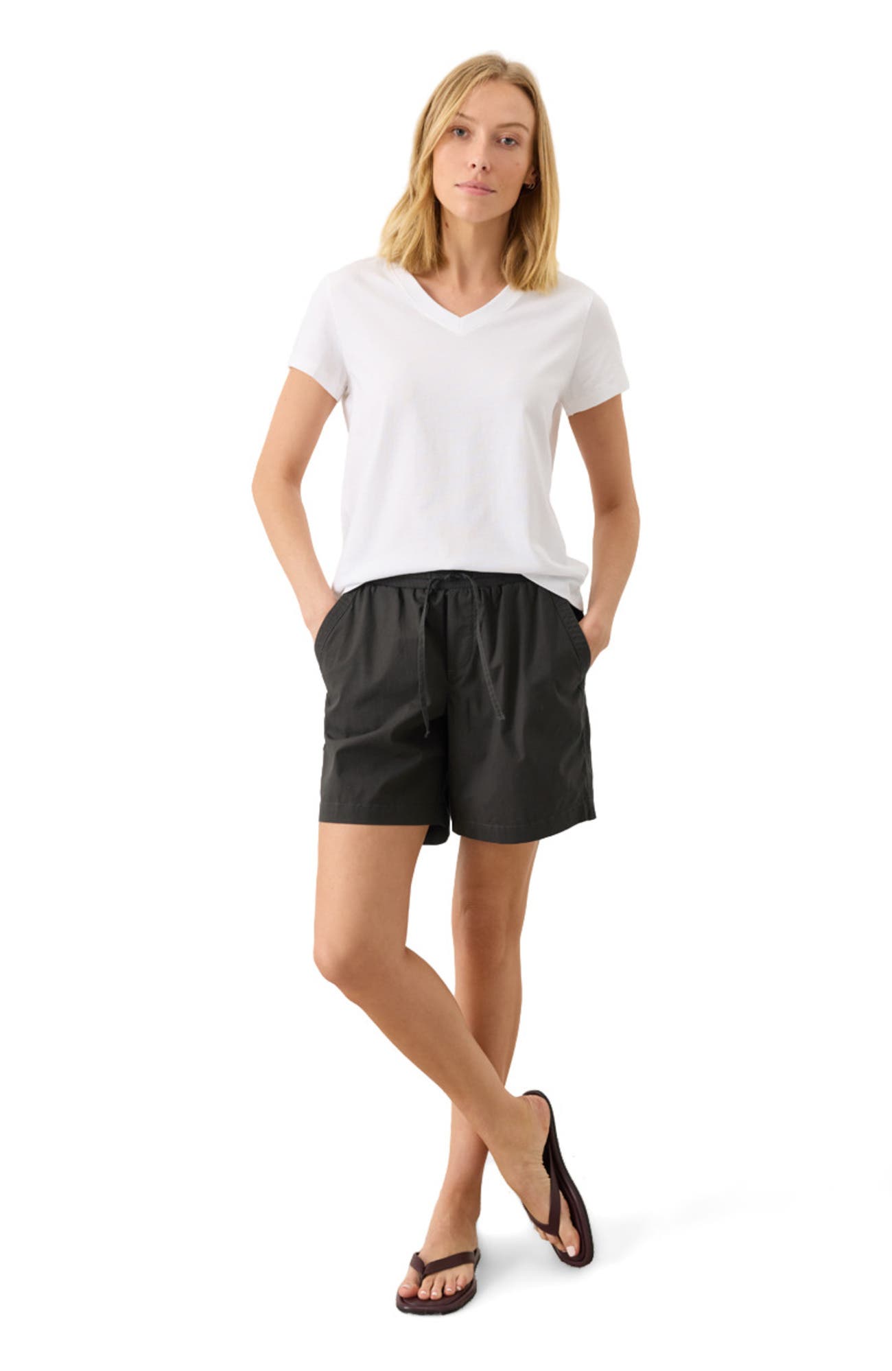 Organic Cotton Softspun Essential V-Neck Tee - image 5