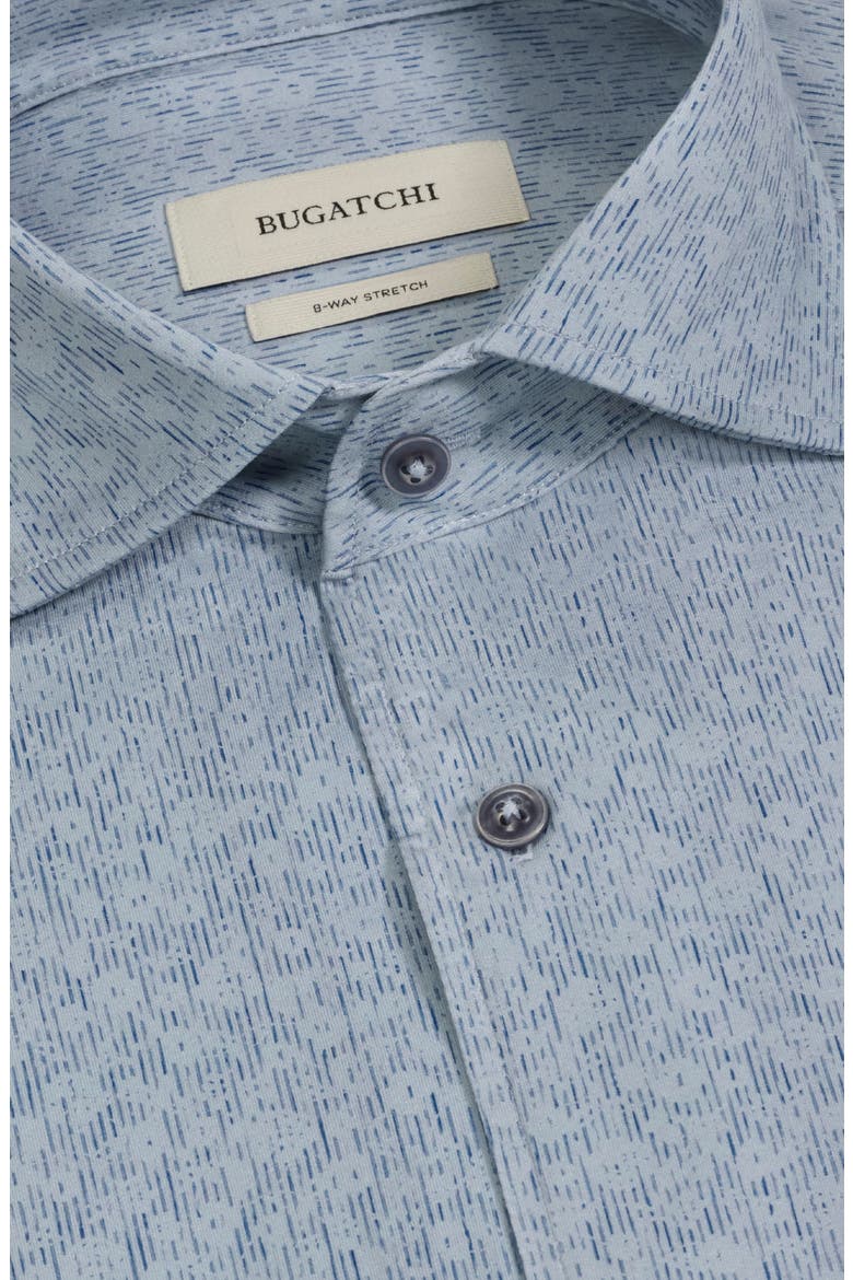 Devon OoohCotton® Print Button-Up Shirt, Alternate, color, AIR BLUE