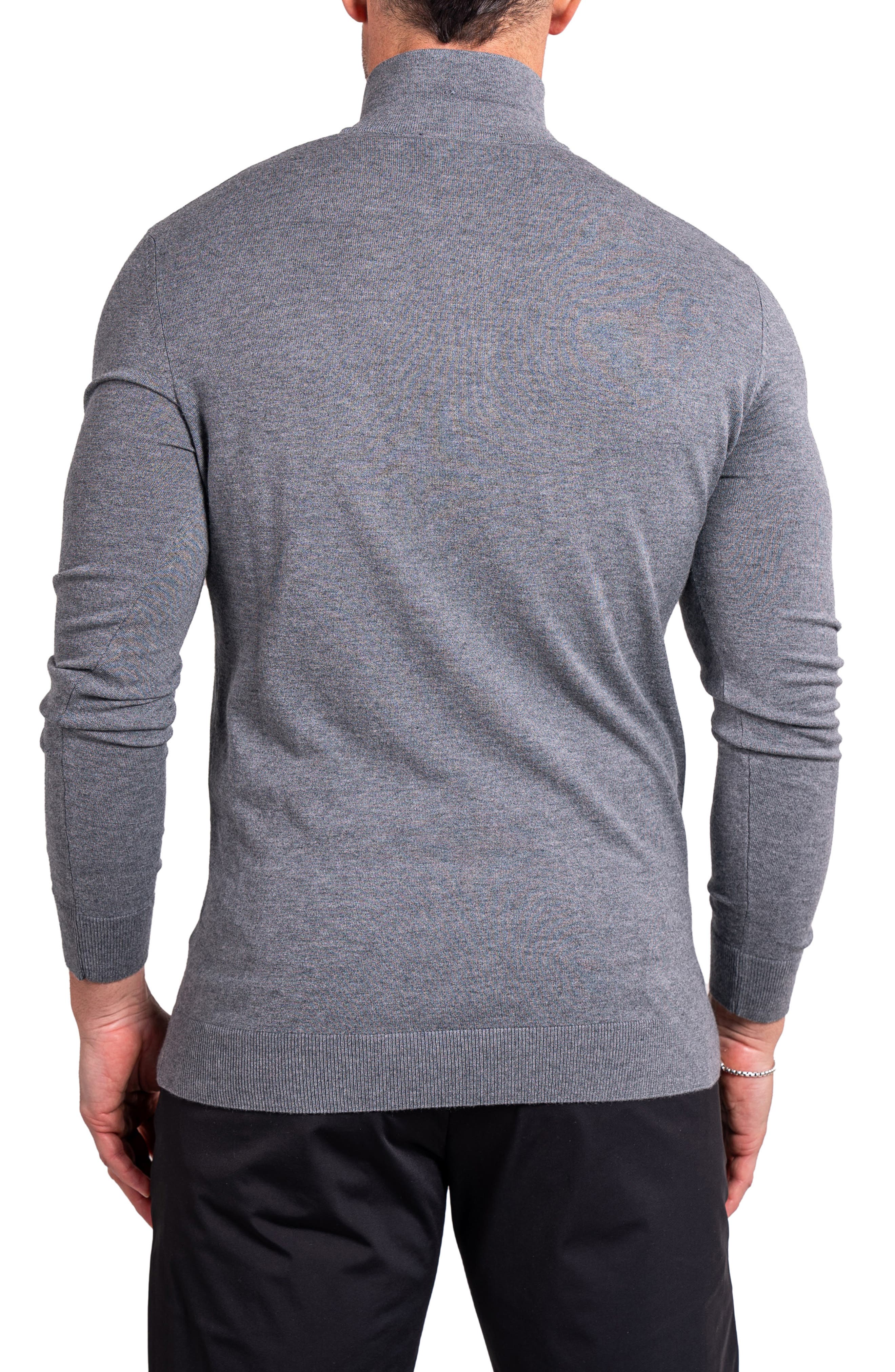 Knitted Passion Quarter Zip Sweater - image 2