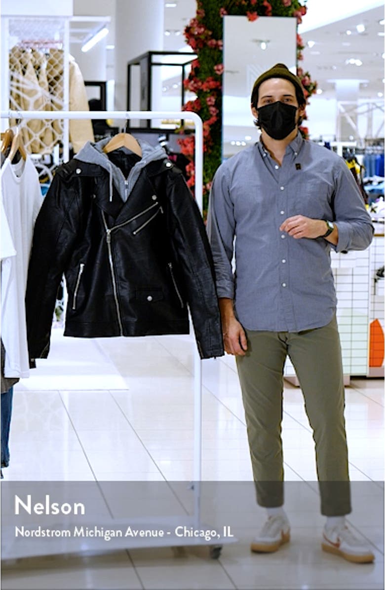 BIKER HYBRID HOODIE INSERT, sales video thumbnail