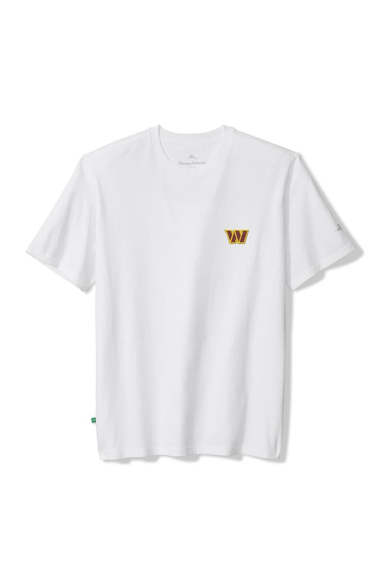Men's Tommy Bahama White Washington Commanders Tailgate State of Mind T-Shirt, Alternate, color, White
