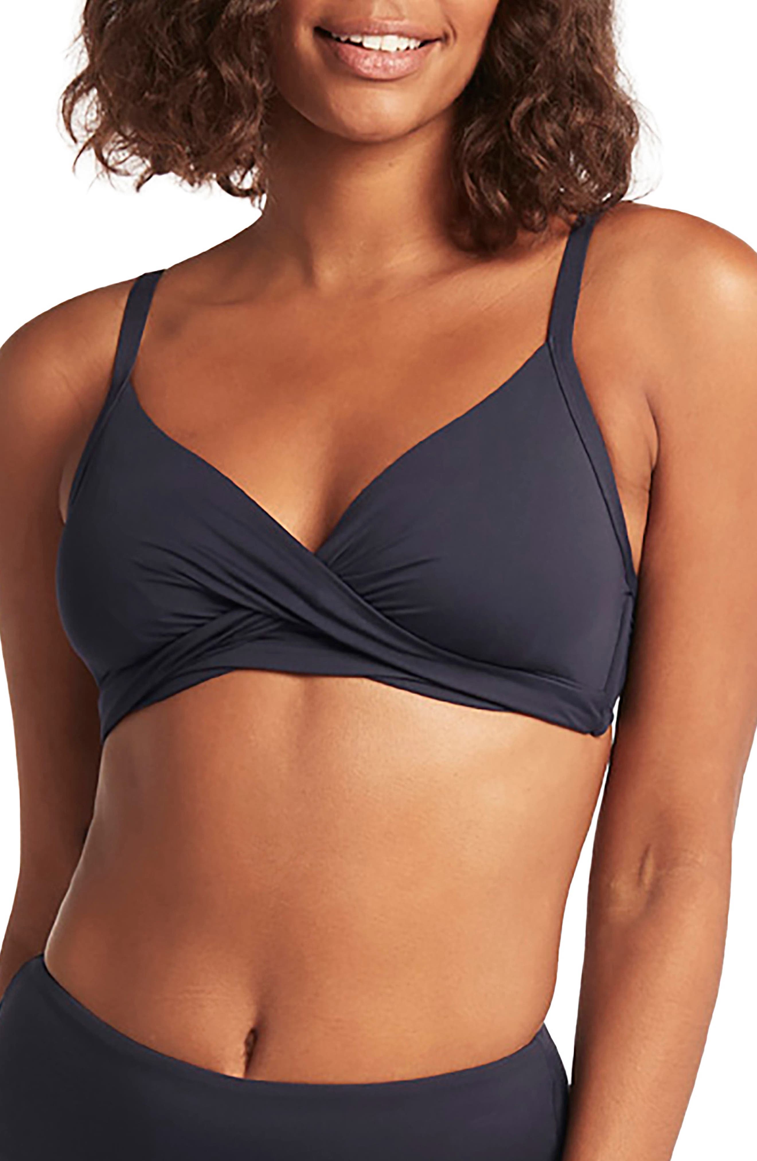 Sea Level Twist Front DD- & E-Cup Underwire Bikini Top