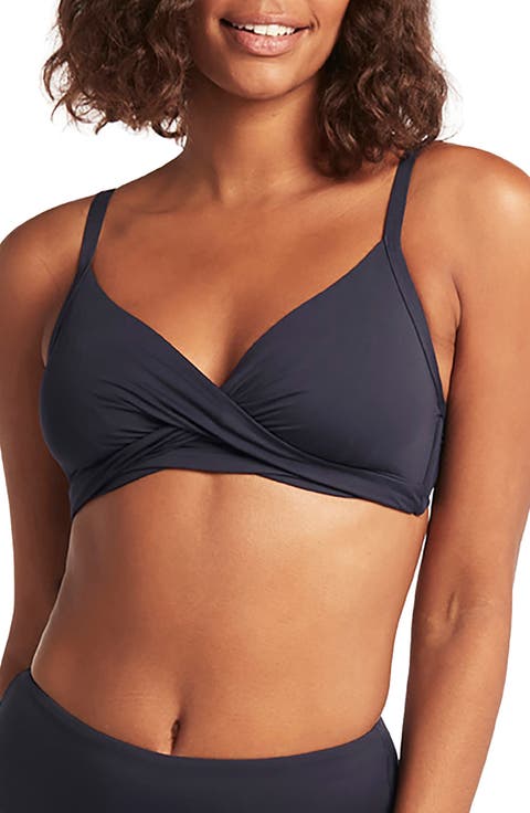 Twist Front DD- & E-Cup Underwire Bikini Top
