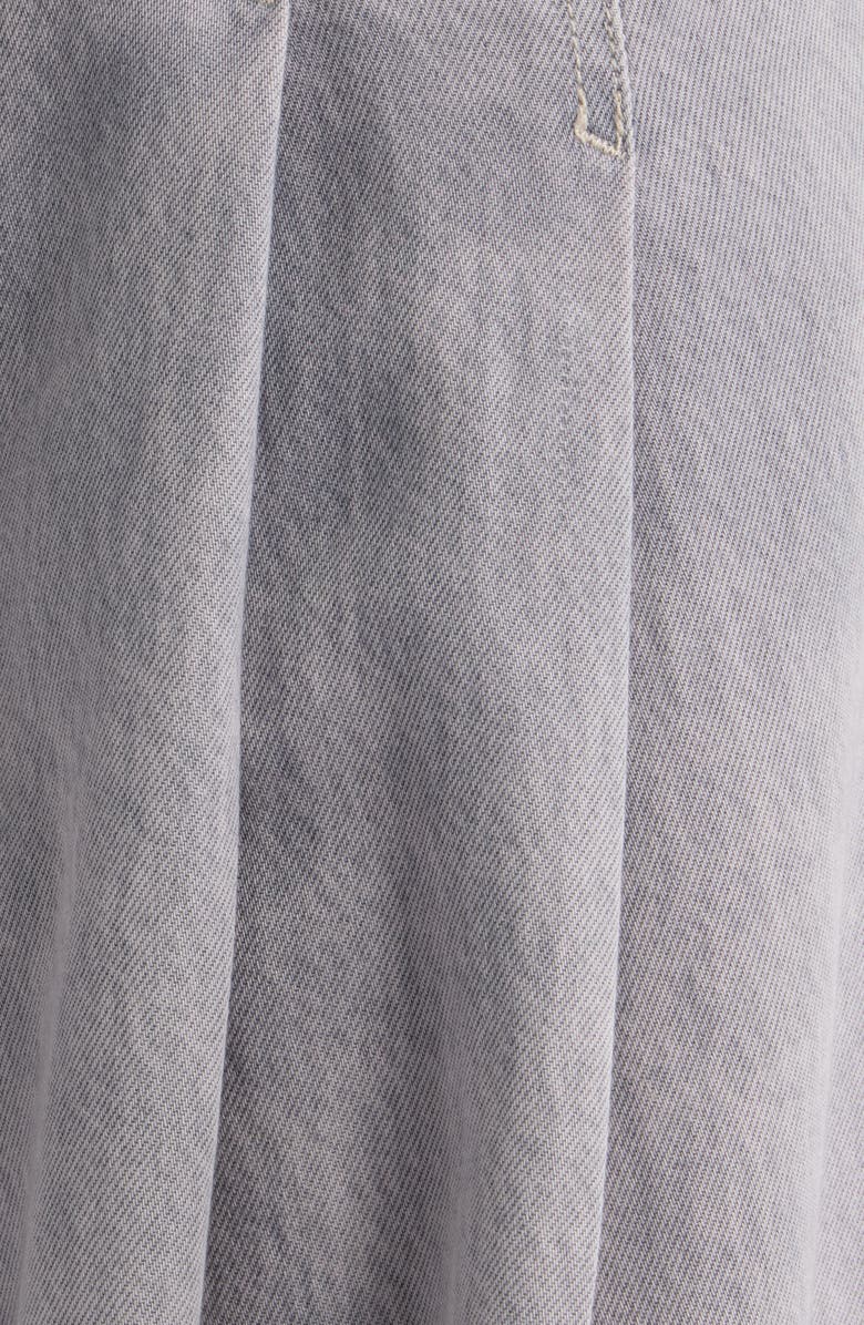 BOSS Orange Slouchy Wide Leg Jeans, Alternate, color, Light/ Pastel Grey