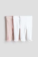 H&M 3-pack Foldover-waist Leggings