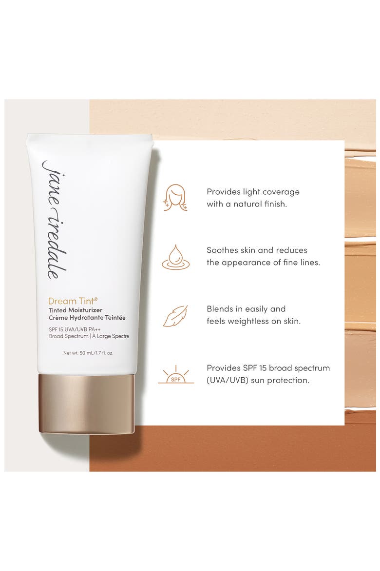 Dream Tint Moisture Tint Broad Spectrum SPF 15, Alternate, color, 02 MEDIUM LIGHT
