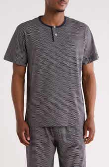 Short Sleeve Cotton Henley