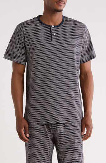 Short Sleeve Cotton Henley