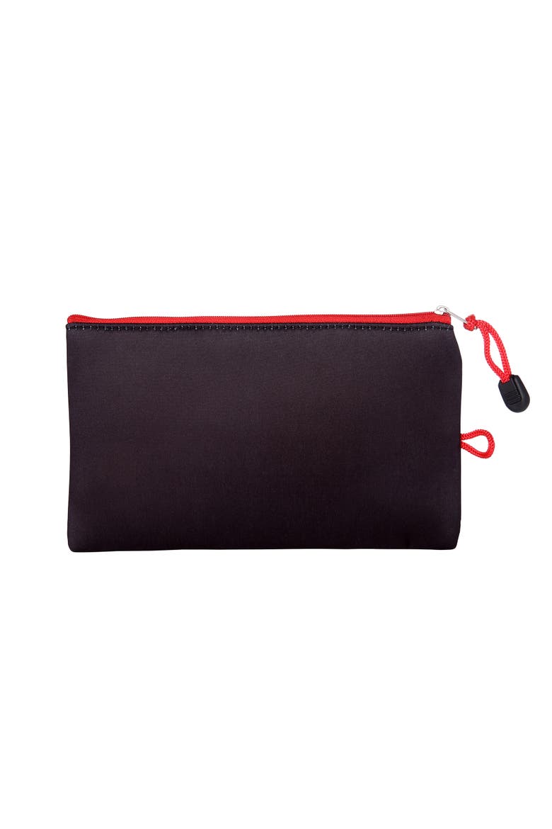Minnie Mouse Zip Pouch, Alternate, color, Red/Black
