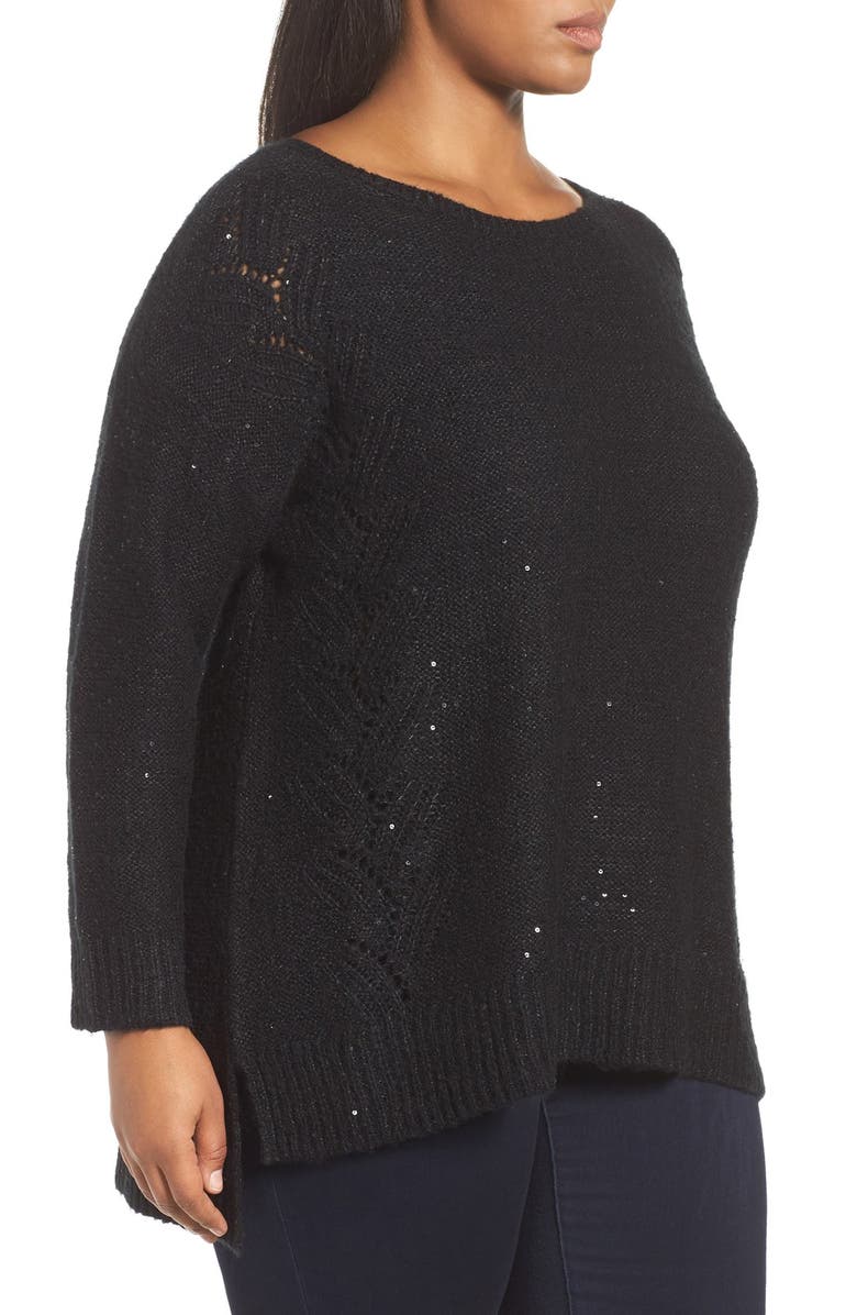 NYDJ Sequin Sweater, Alternate, color, 