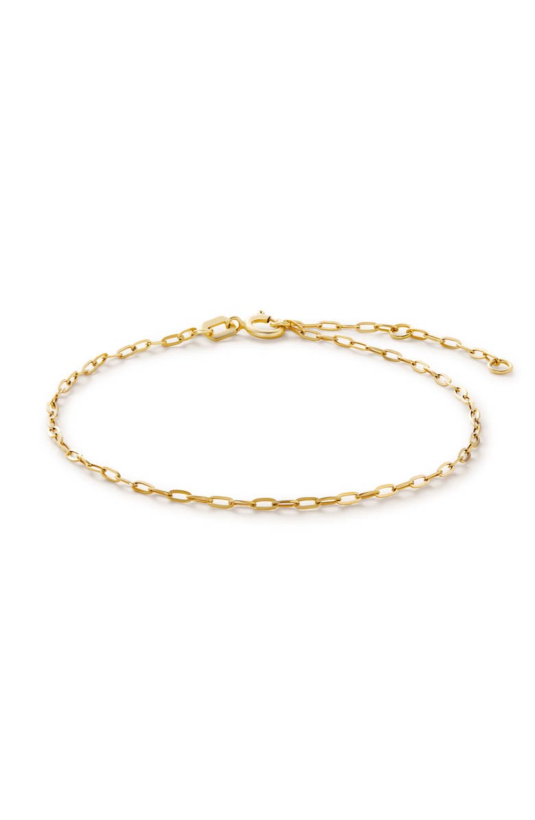 Ana Luisa Gold Chain Bracelet - Gold Paperclip Bracelet, Main, color, Gold