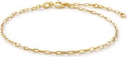Ana Luisa Gold Chain Bracelet - Gold Paperclip Bracelet