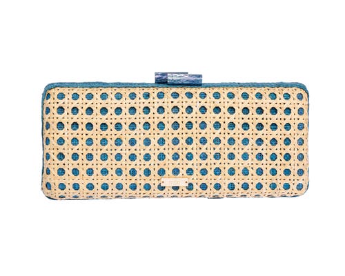 Rafé New York Rafe New York Alessandra Long Clutch In Blue
