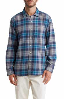 Tommy Bahama Lakeside Plaid Flannel Button-Up Shirt