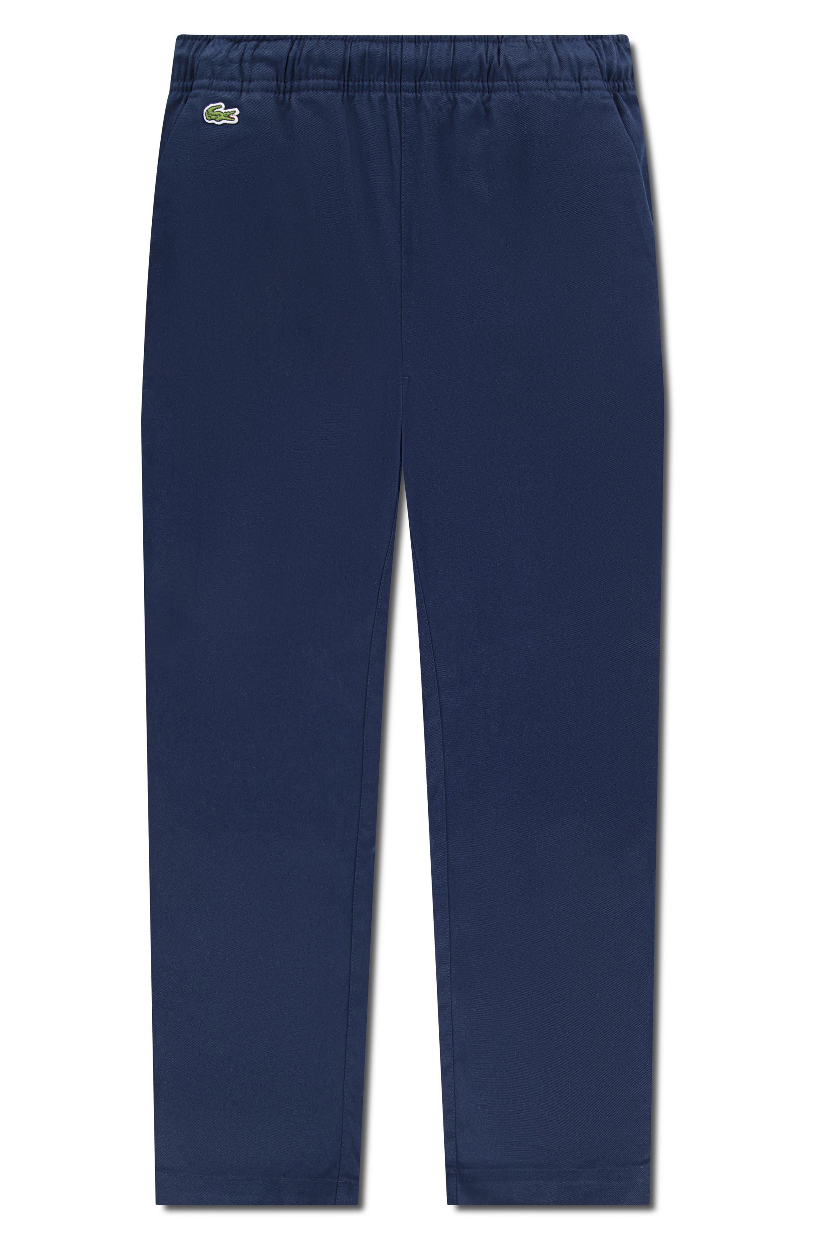Lacoste Kids' Stretch Organic Cotton Twill Pants