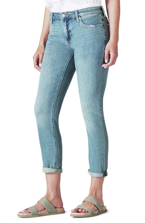 LUCKY BRAND LUCKY BRAND SIENNA CROP CUFFED SLIM BOYFRIEND JEANS