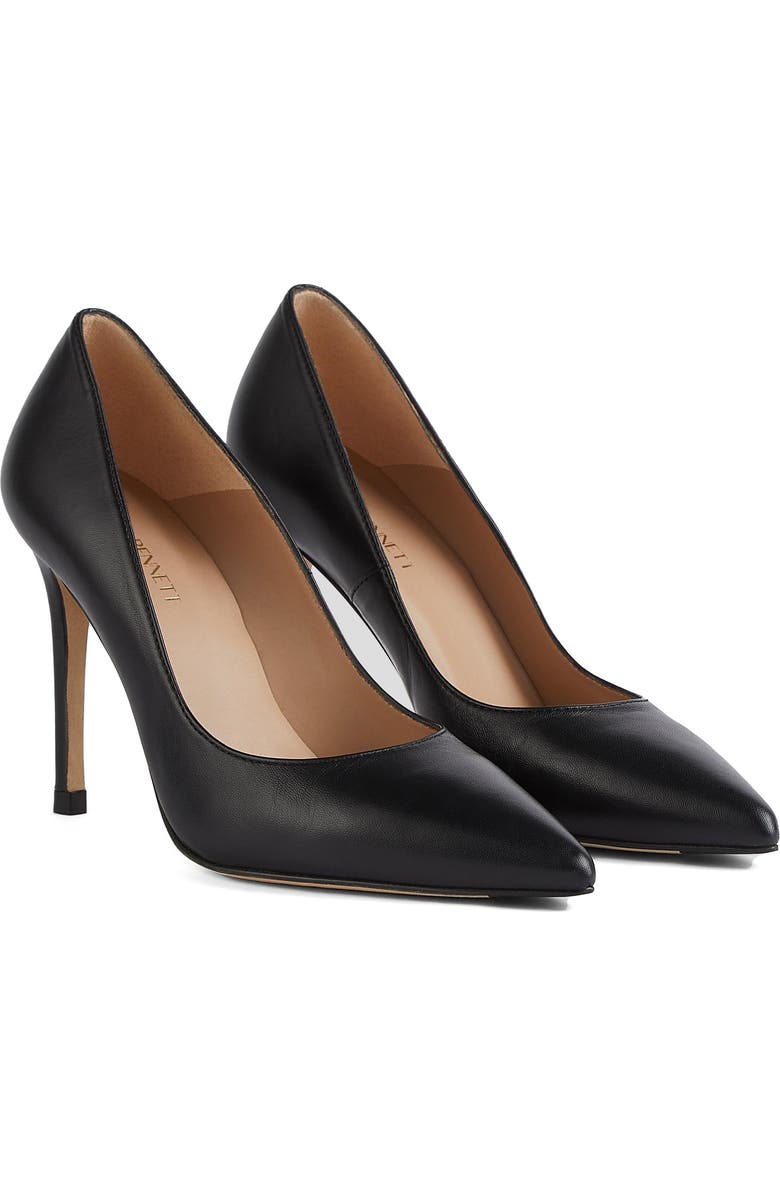 LK Bennett Fern Pointed Toe Pump, Main, color, Black
