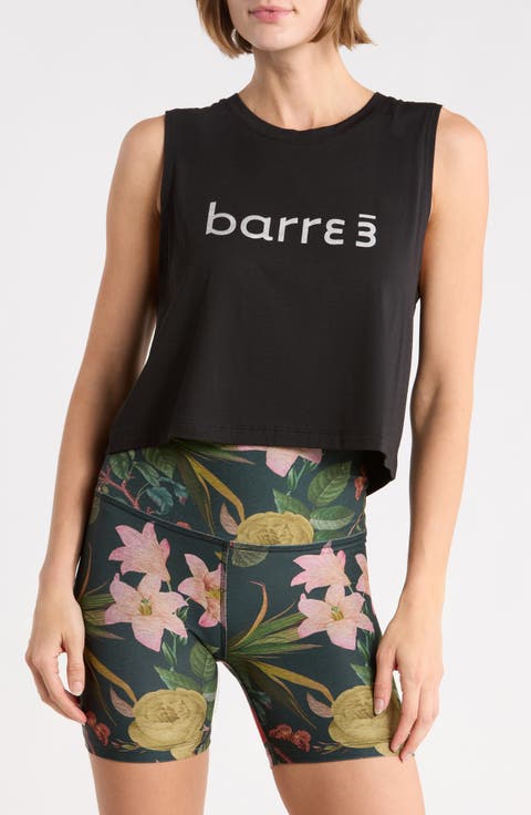 Don't Distress Balance Crop Tank Top