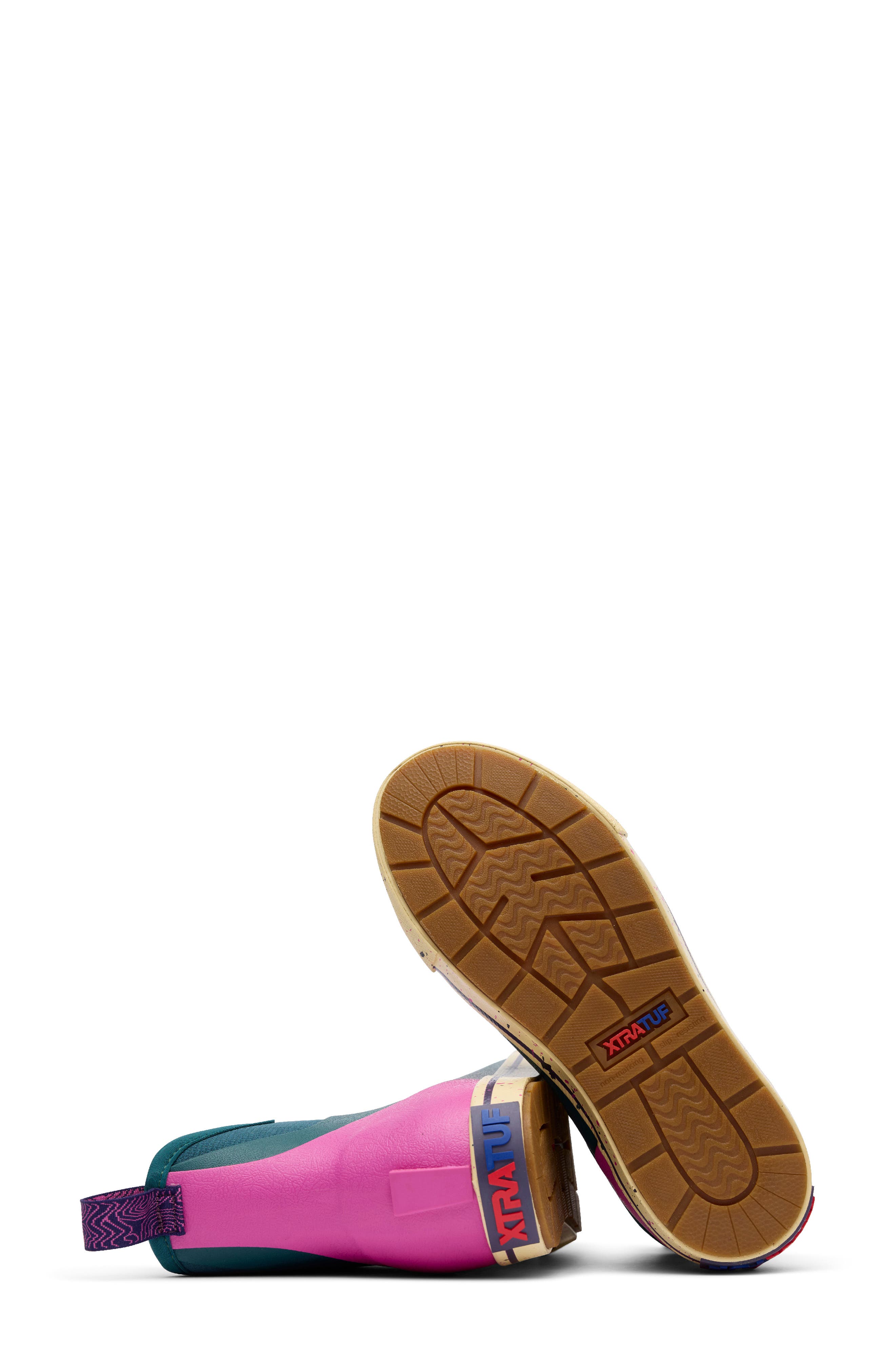 XTRATUF Waterproof Ankle Deck Boot, Alternate, color, Transformative Teal
