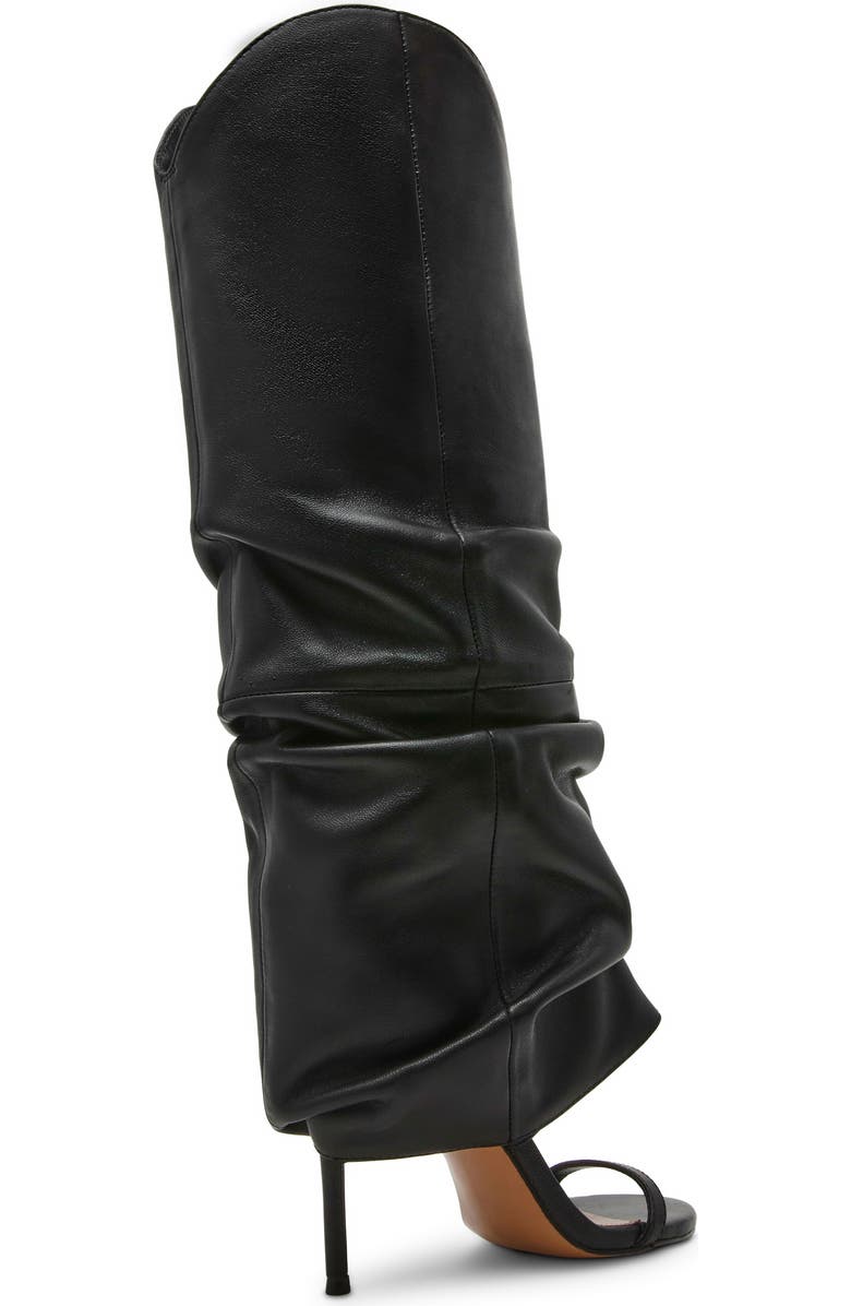 Steve Madden Ravine Knee High Boot, Alternate, color, Black Leather