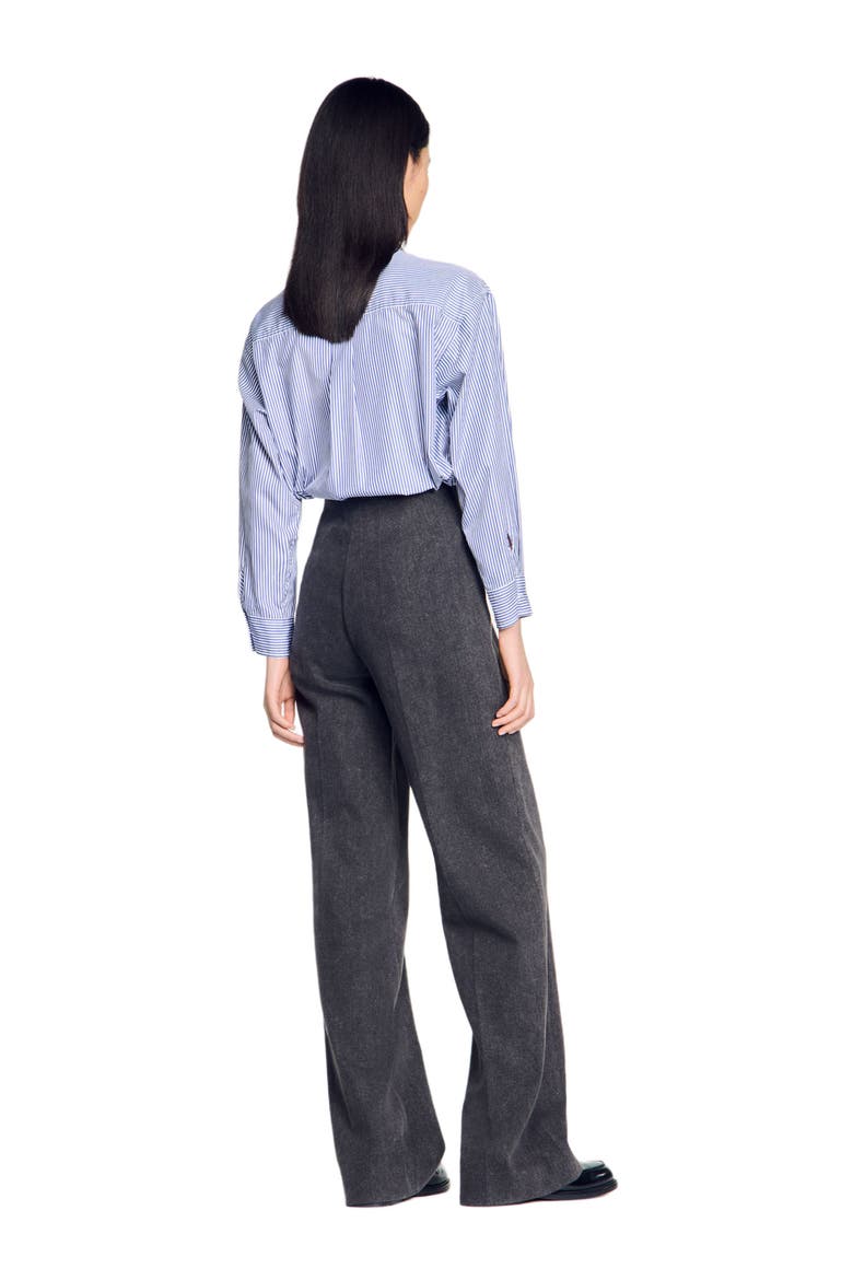 High-rise jeans, Alternate, color, Grey